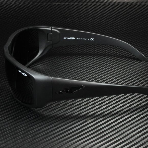 Arnette Black Gray 66mm Men's Sunglasses - Picture 3 of 5